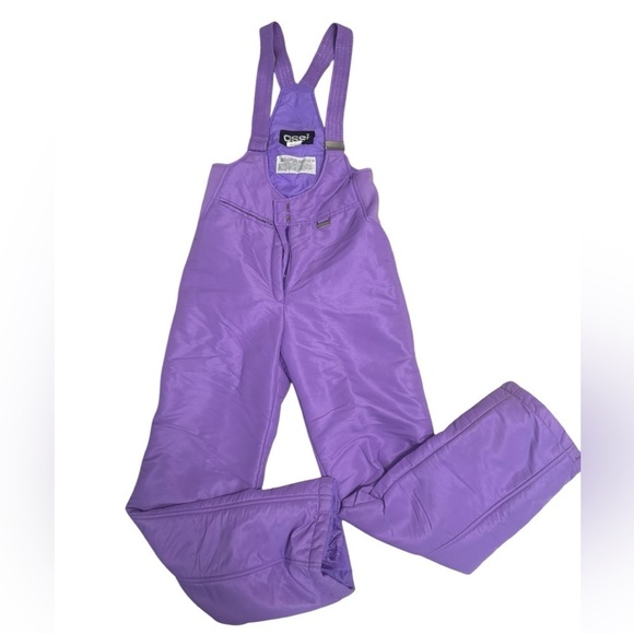 OSSI Lilac Women’s Ski Water Repellent Bibs- Size Small - Picture 1 of 8